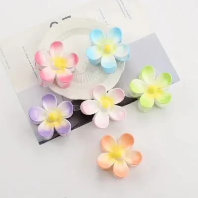 1 Pc Elegant Flower Design Large Hair Clip